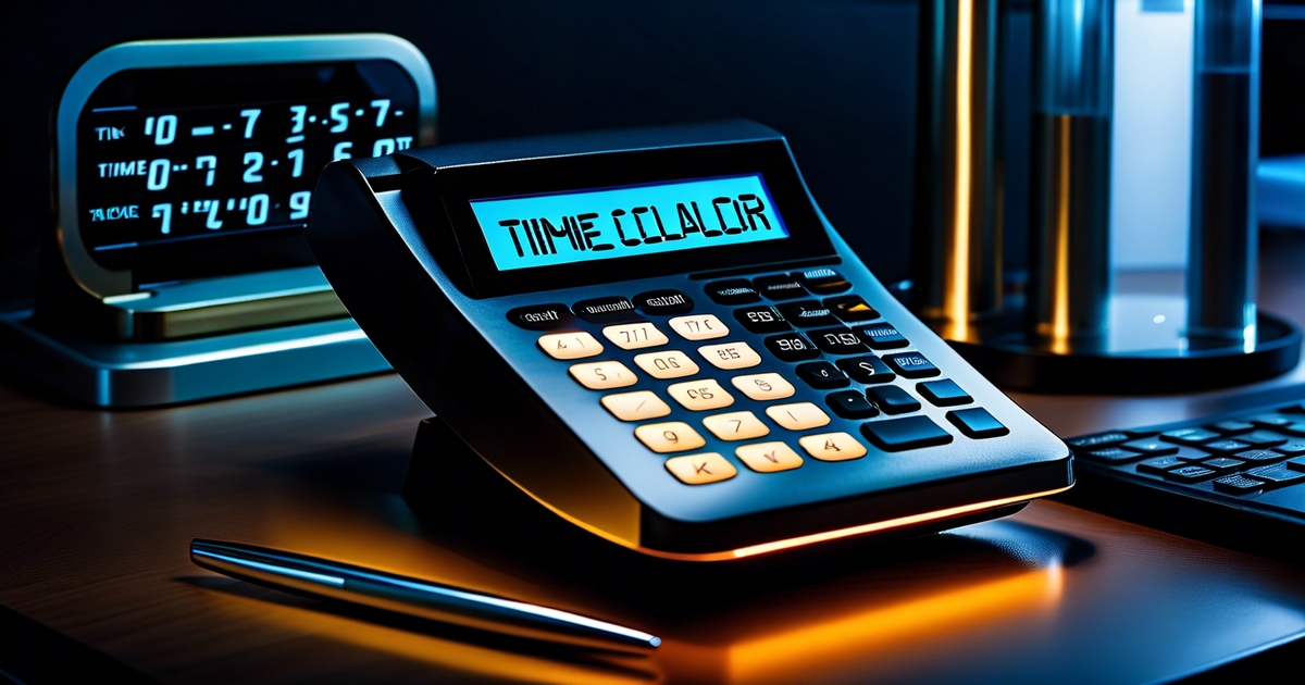 Enhanced Time Calculator