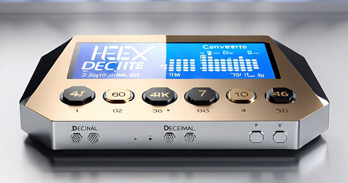 HEX to Decimal Converter