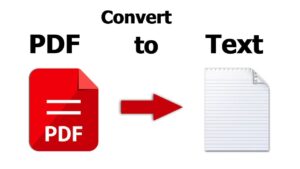 how to convert text document to pdf